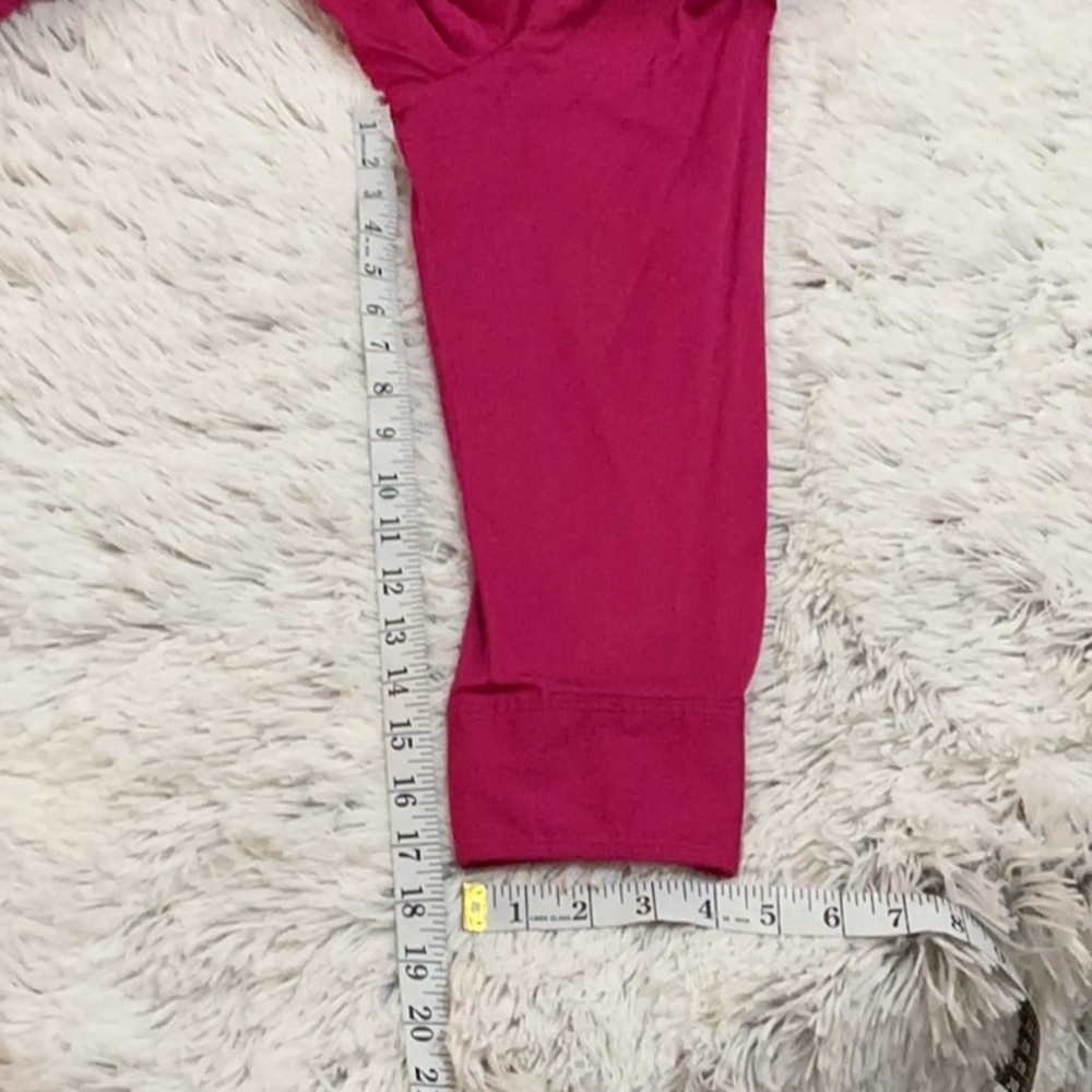 Lane Bryant size 20 pink button down long sleeve top - Picture 15 of 15